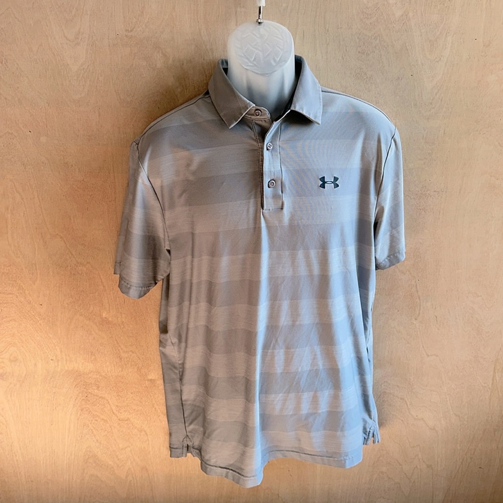 Under Armour Gray Performance Polo Shirt